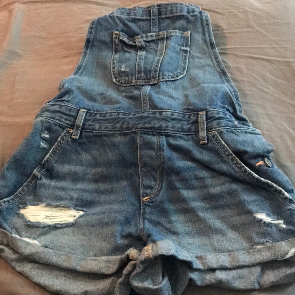Hollister Jean Overalls